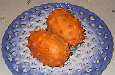 Kiwano - zralé plody vcelku